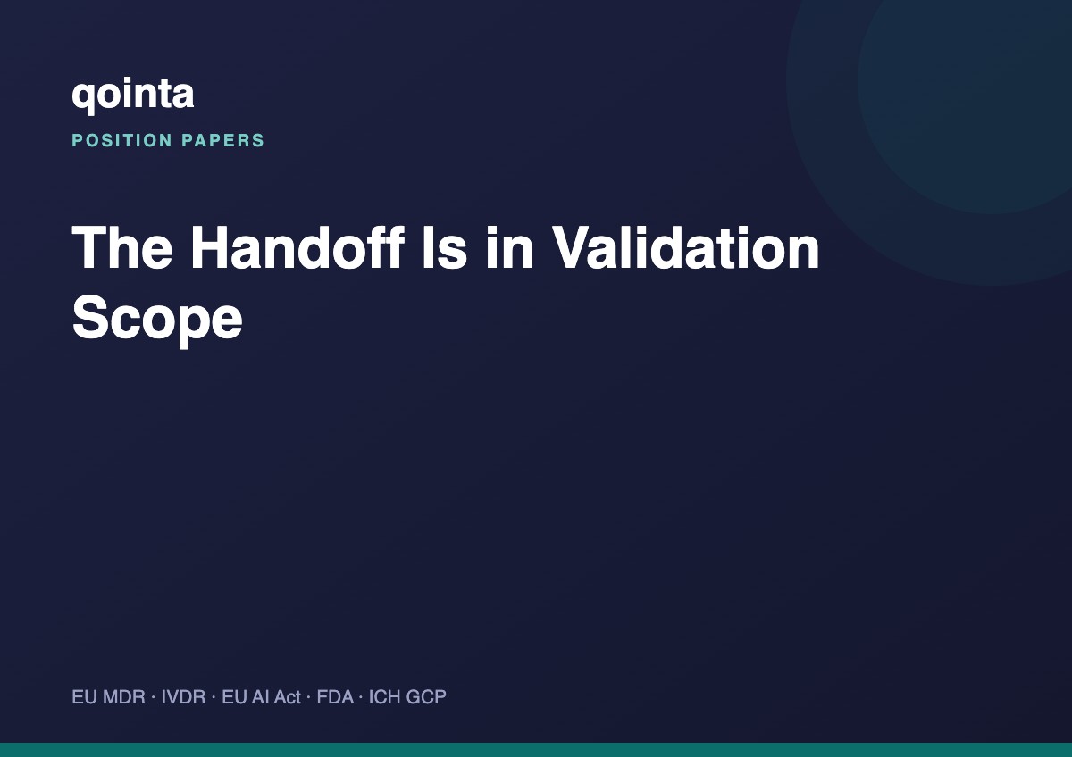 The Handoff Is in Validation Scope