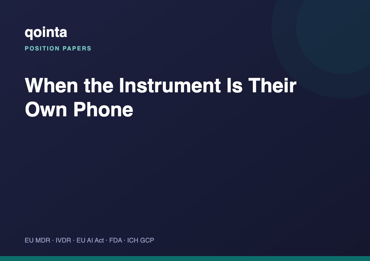 When the Instrument Is Their Own Phone